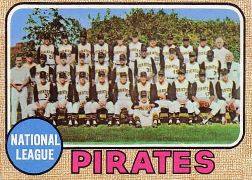 1968 Topps Baseball Cards      308     Pittsburgh Pirates TC